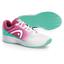 Head Womens Sprint Evo Clay Court Tennis Shoes - White/Pink - thumbnail image 3